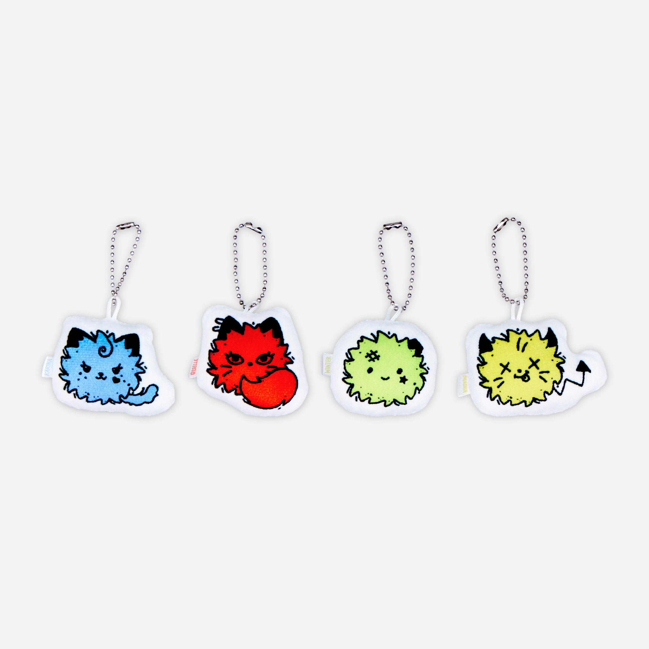 RANDOM CUSHION KEYRING-aespa WEEK - #Rich_Man POP-UP MD