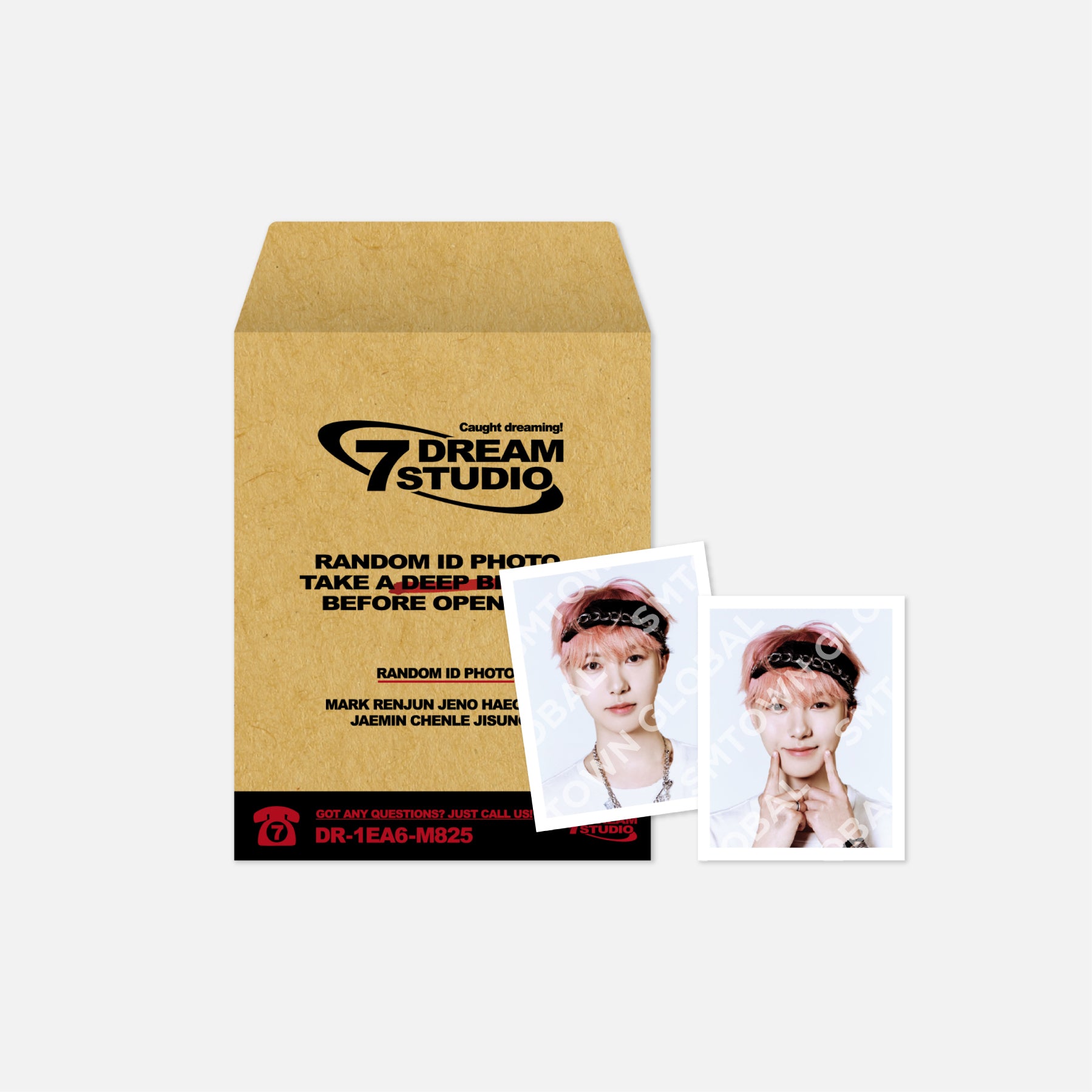 RANDOM ID PHOTO SET- NCT DREAM POP-UP [TIME RIDERS] MD