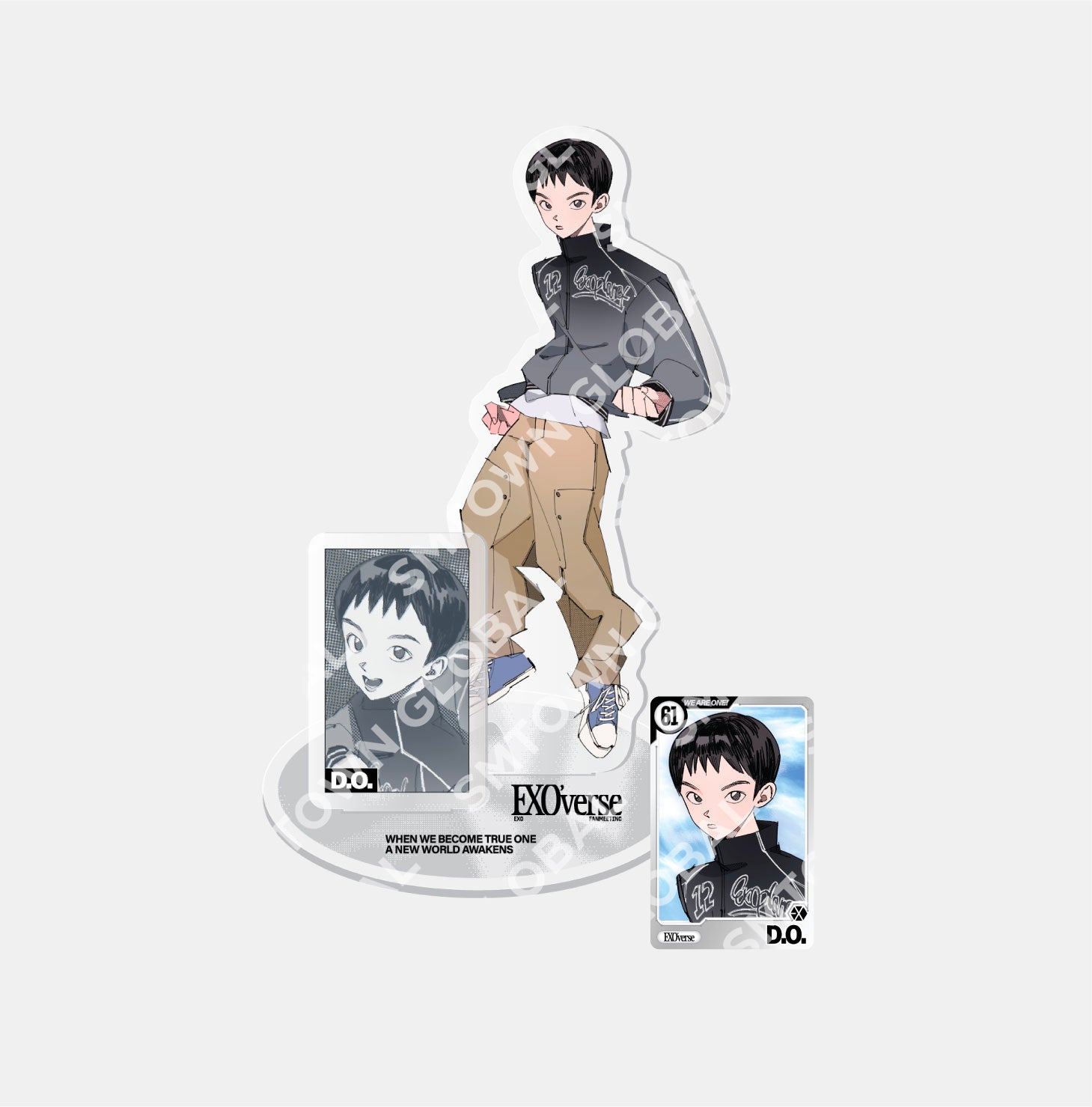 ILLUSTRATION ACRYLIC STAND SET - 2025 EXO FAN MEETING EXO'verse MD