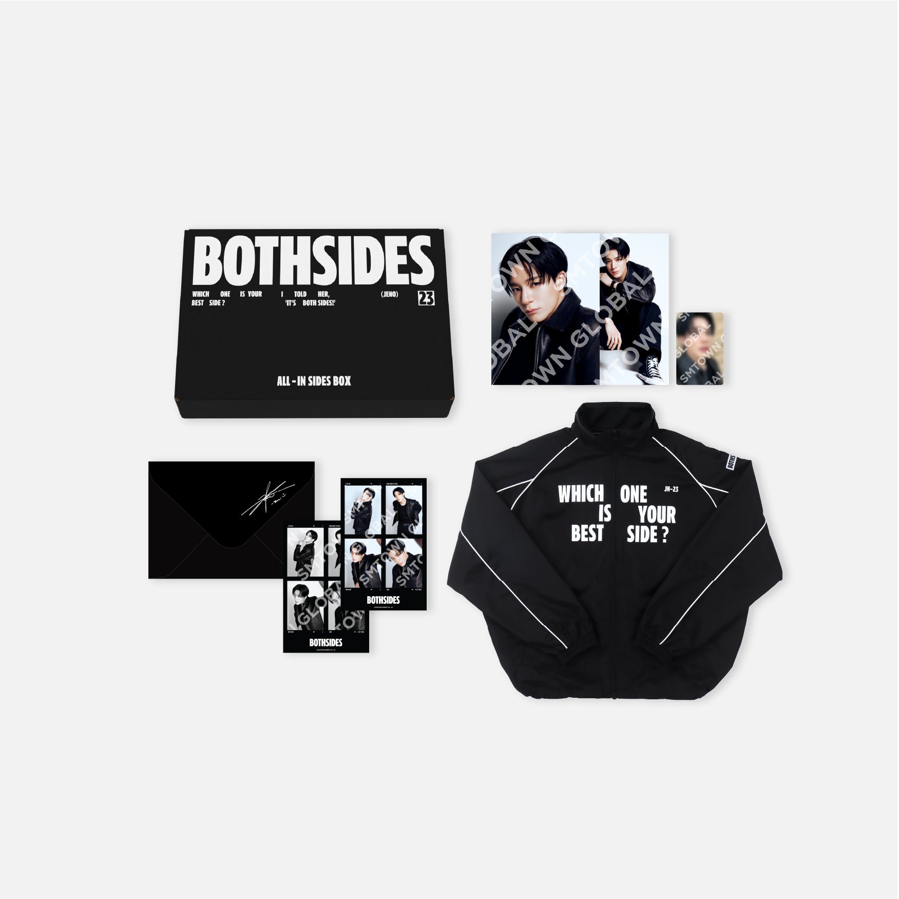 JACKET SET [JENO ver.] - NCT JNJM - The 1st Mini Album 'BOTH SIDES'