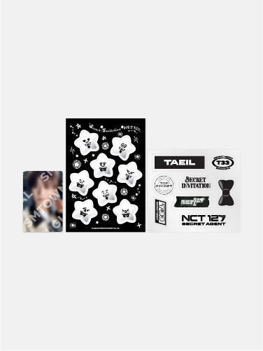 DECO STICKER SET - 2024 NCT 127 8th ANNIVERSARY FANMEETING '8ECRET INVITATION' MD