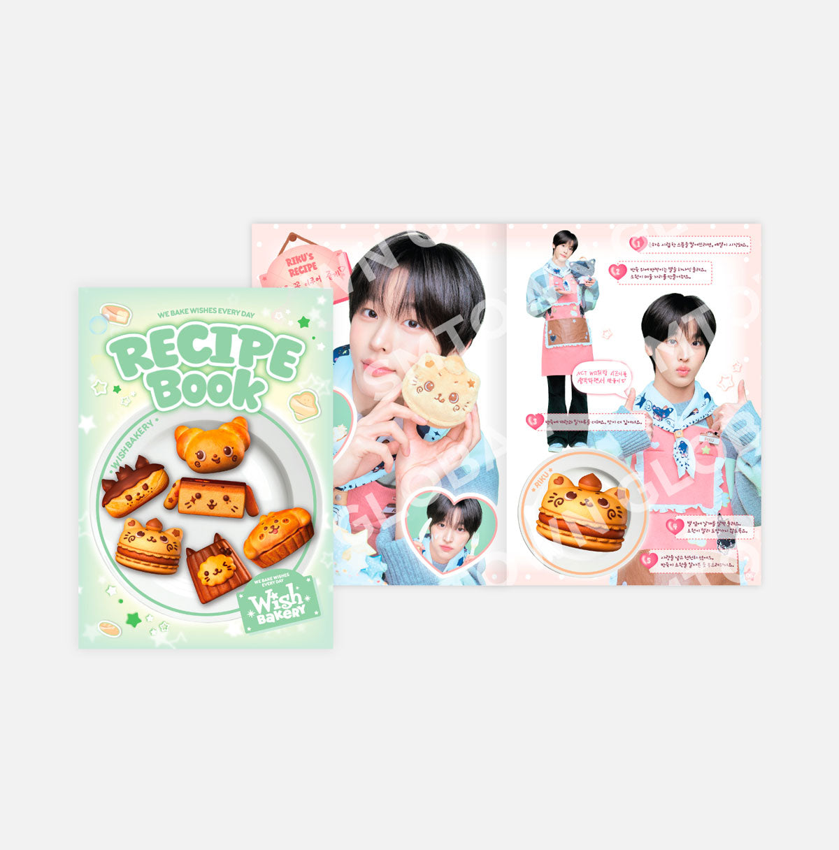 RECIPE BOOK - NCT WISH [WISH BAKERY] POP-UP MD