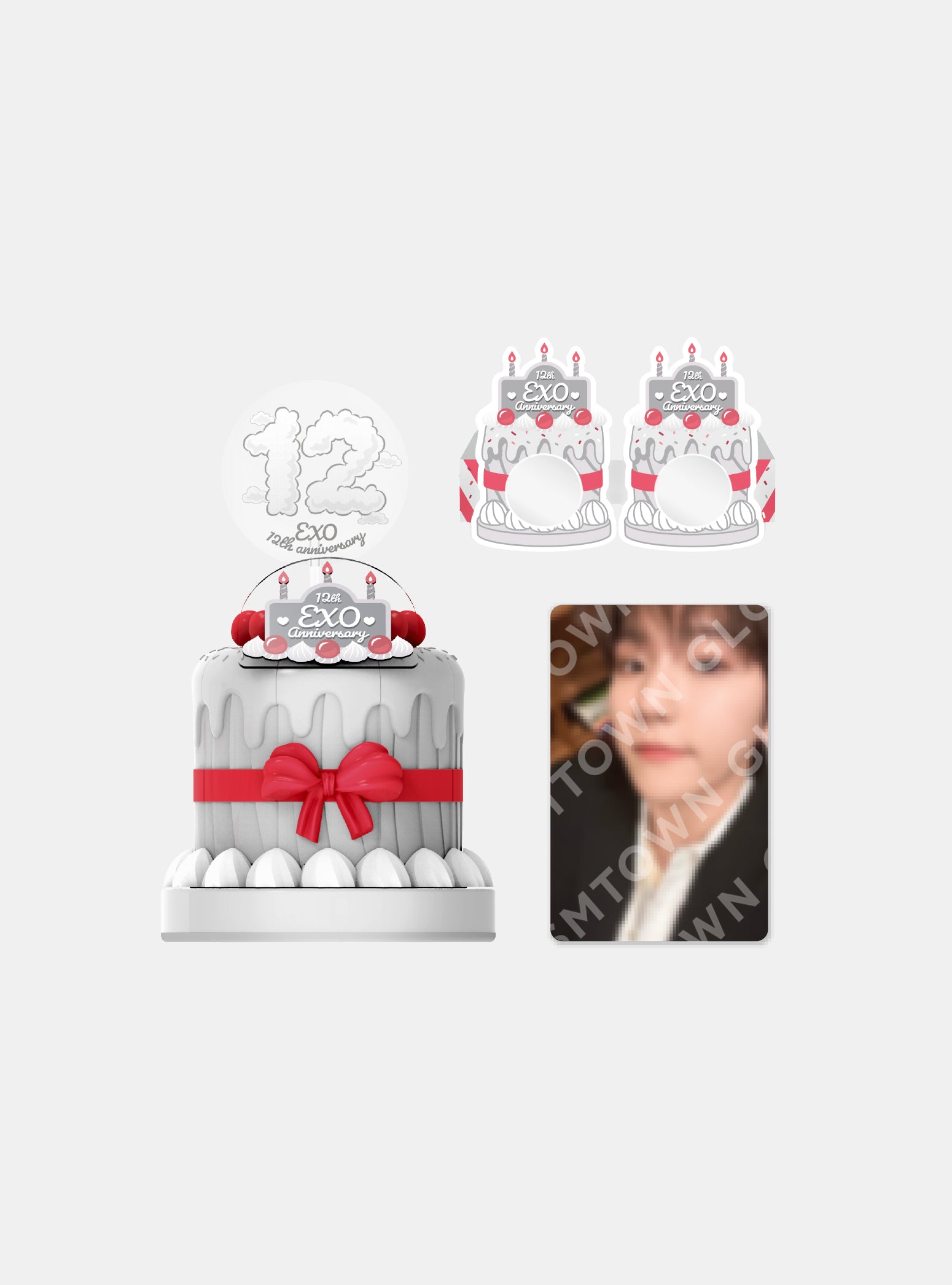 PARTY CAKE SET - EXO 12th Anniversary MD