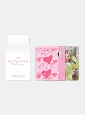 LUCKY CARD SET - Girls' Generation 17th Anniversary MD