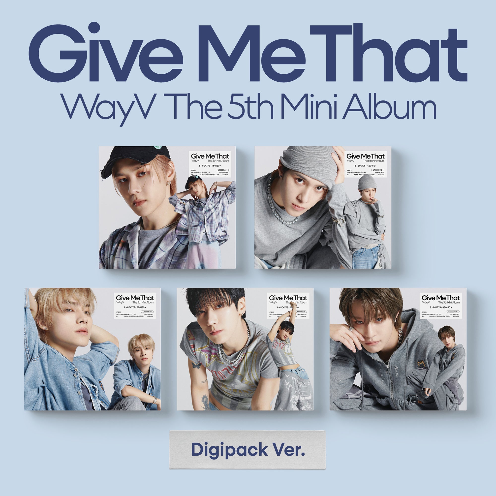 The 5th Mini Album 'Give Me That' (Digipack Ver.)