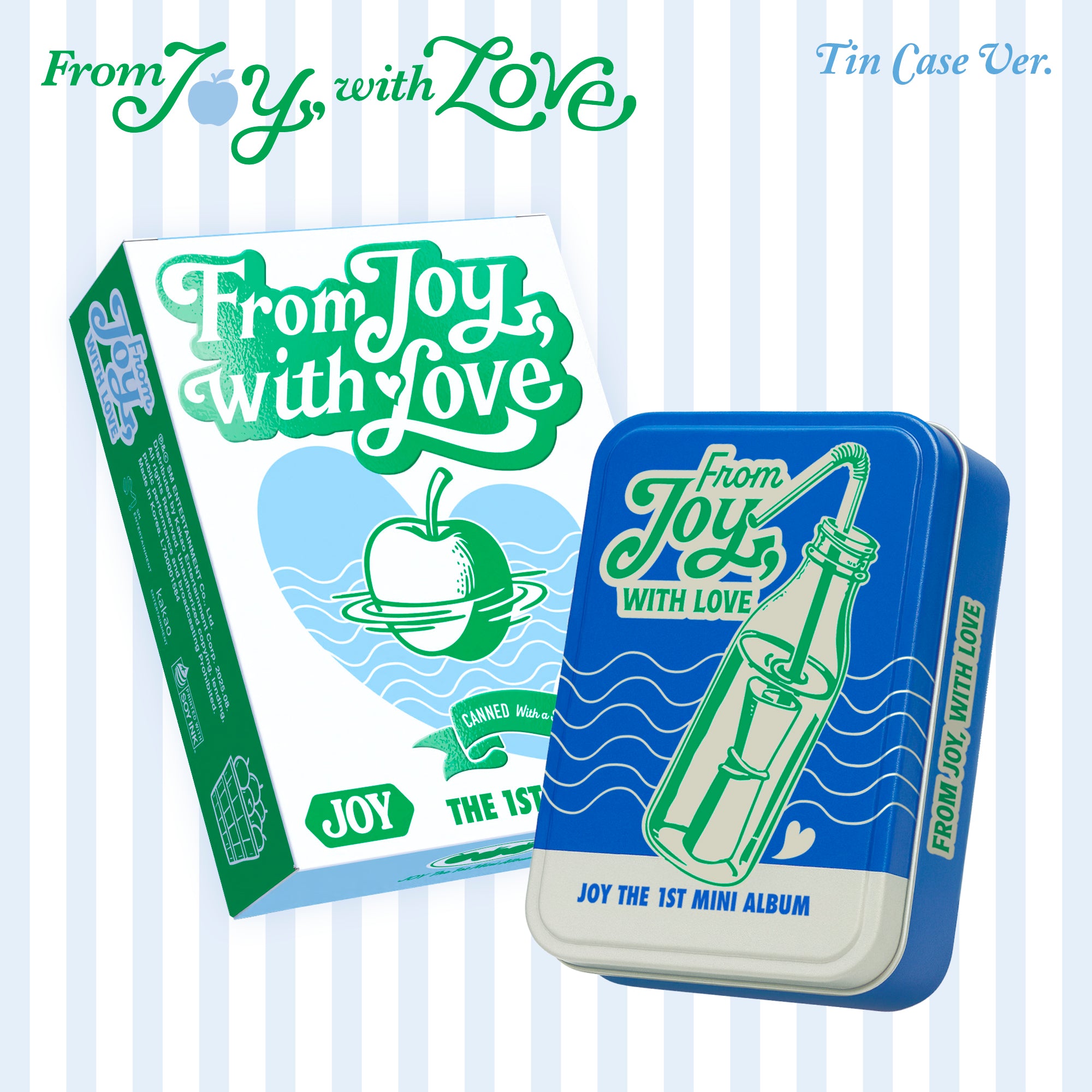 The 1st Mini Album 'From JOY, with Love' (Tin Case Ver.)(SMART ALBUM)