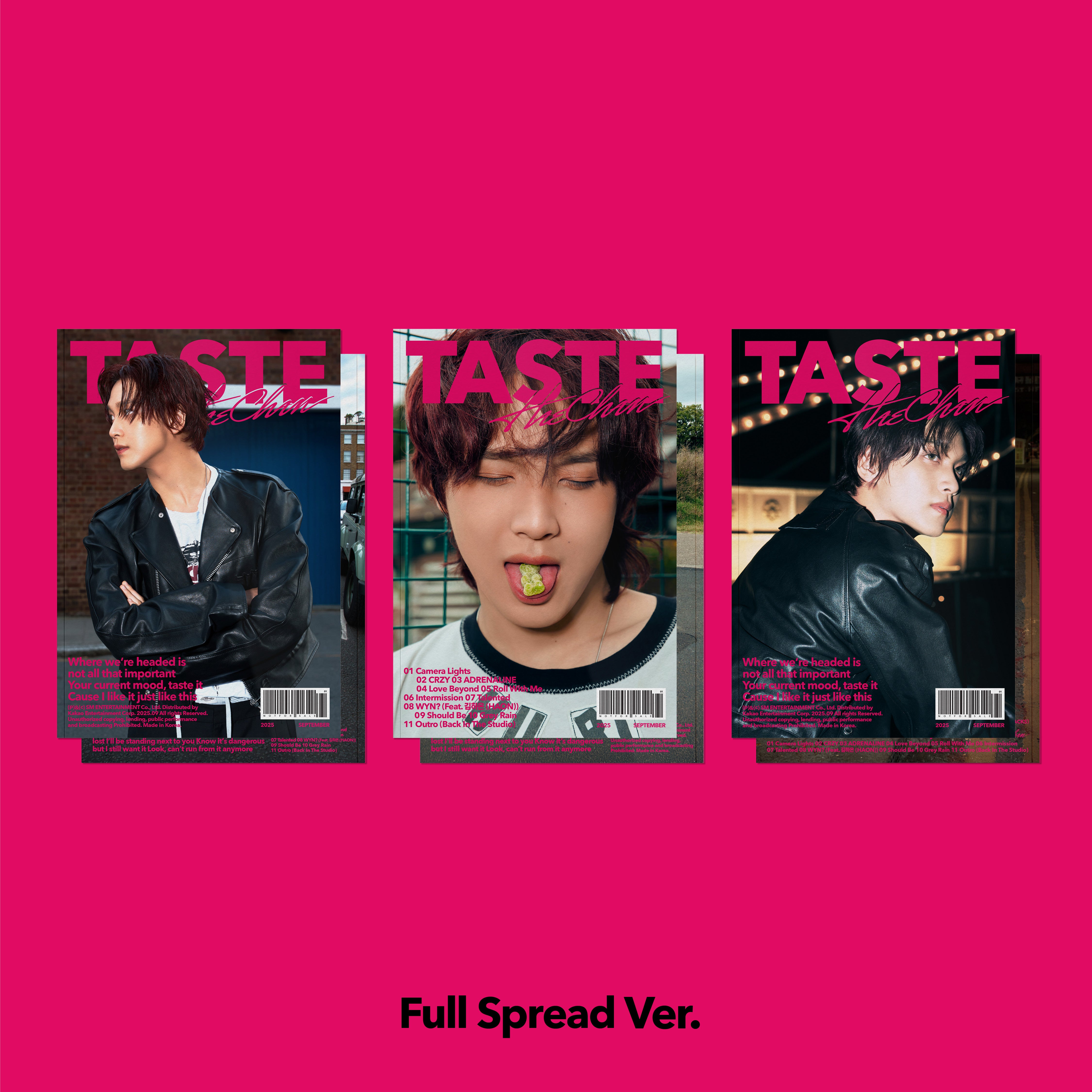 The 1st Album 'TASTE' (Full Spread Ver.) - SET