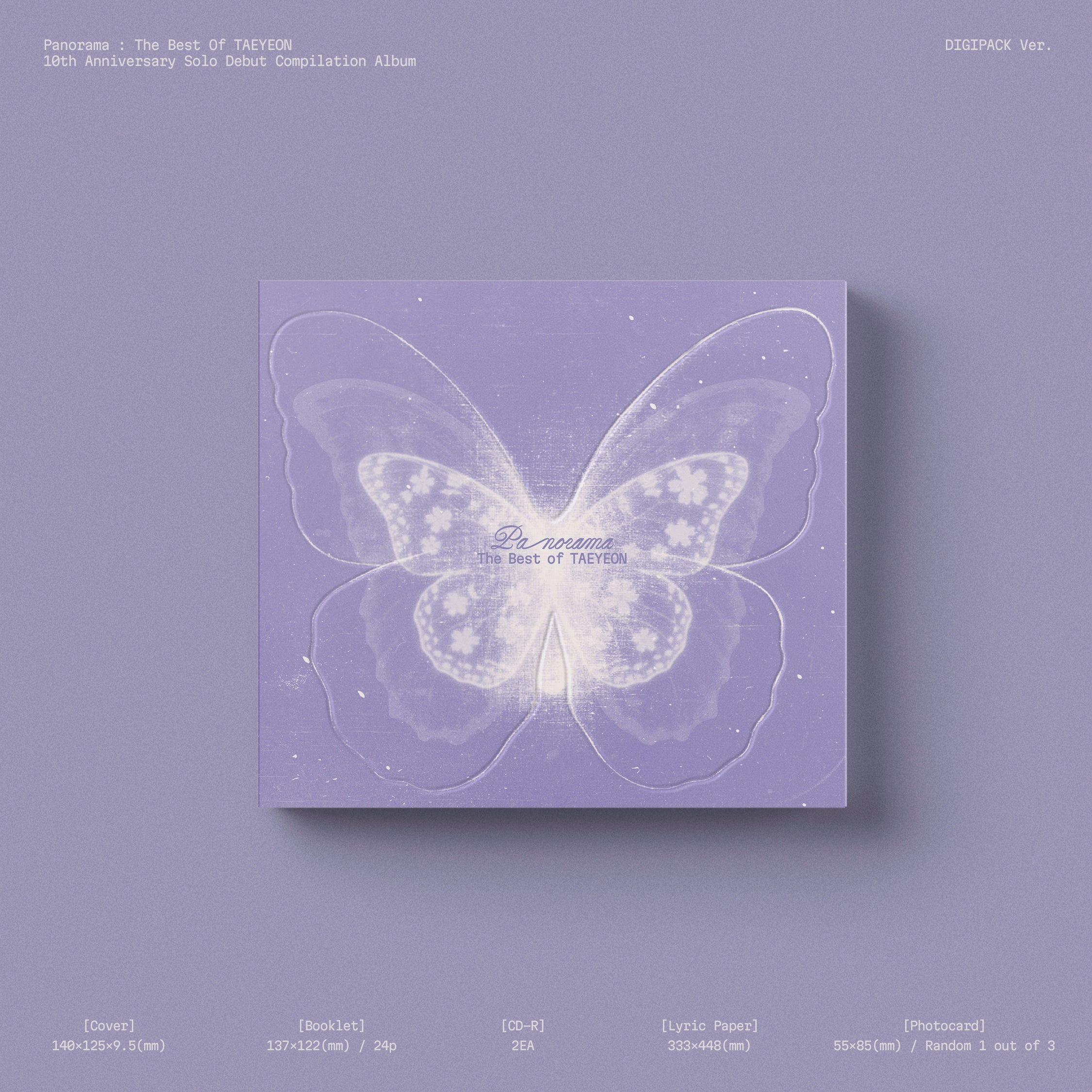Panorama : The Best of TAEYEON (DIGIPACK Ver.)