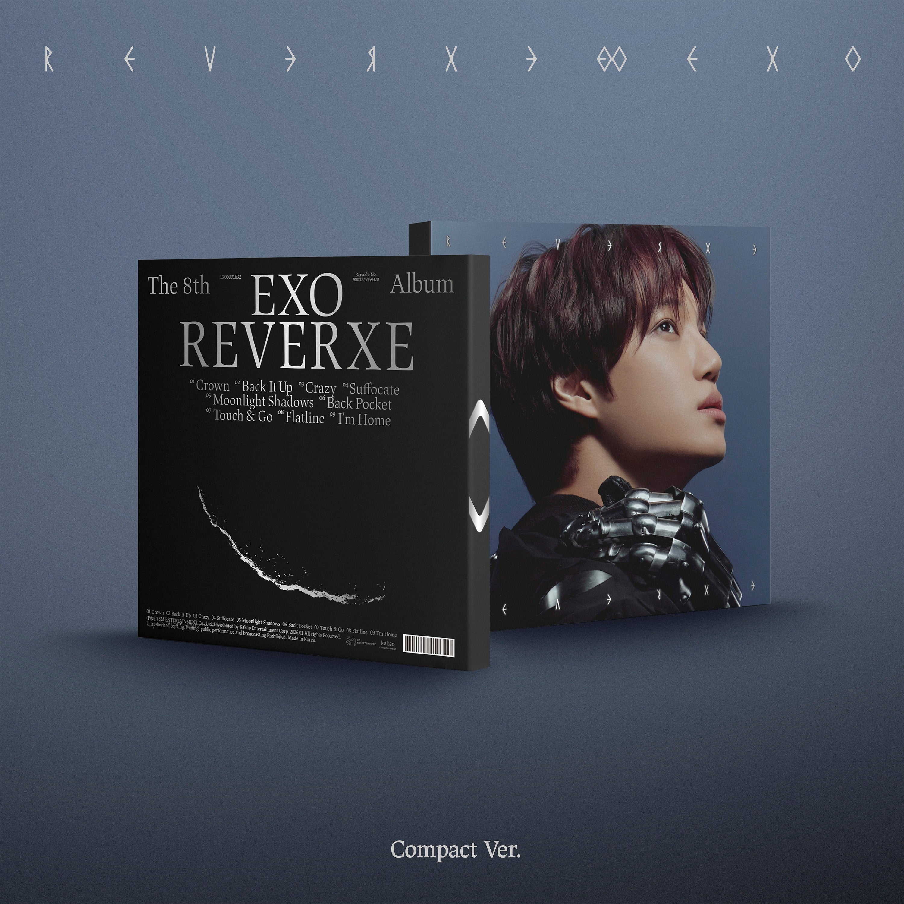 EXO - The 8th Album 'REVERXE' (Compact Ver.) - SET