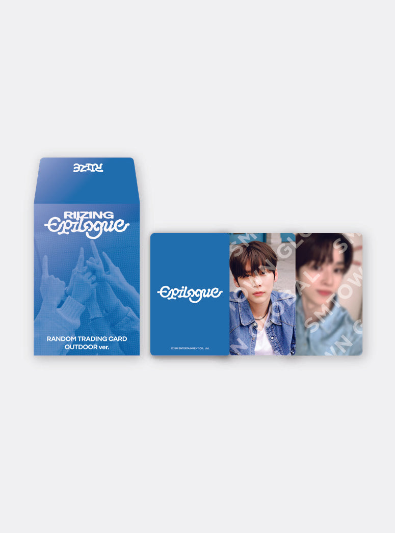 RANDOM TRADING CARD SET [OUTDOOR ver.] - RIIZE : ON THE SING STREET POP-UP MD