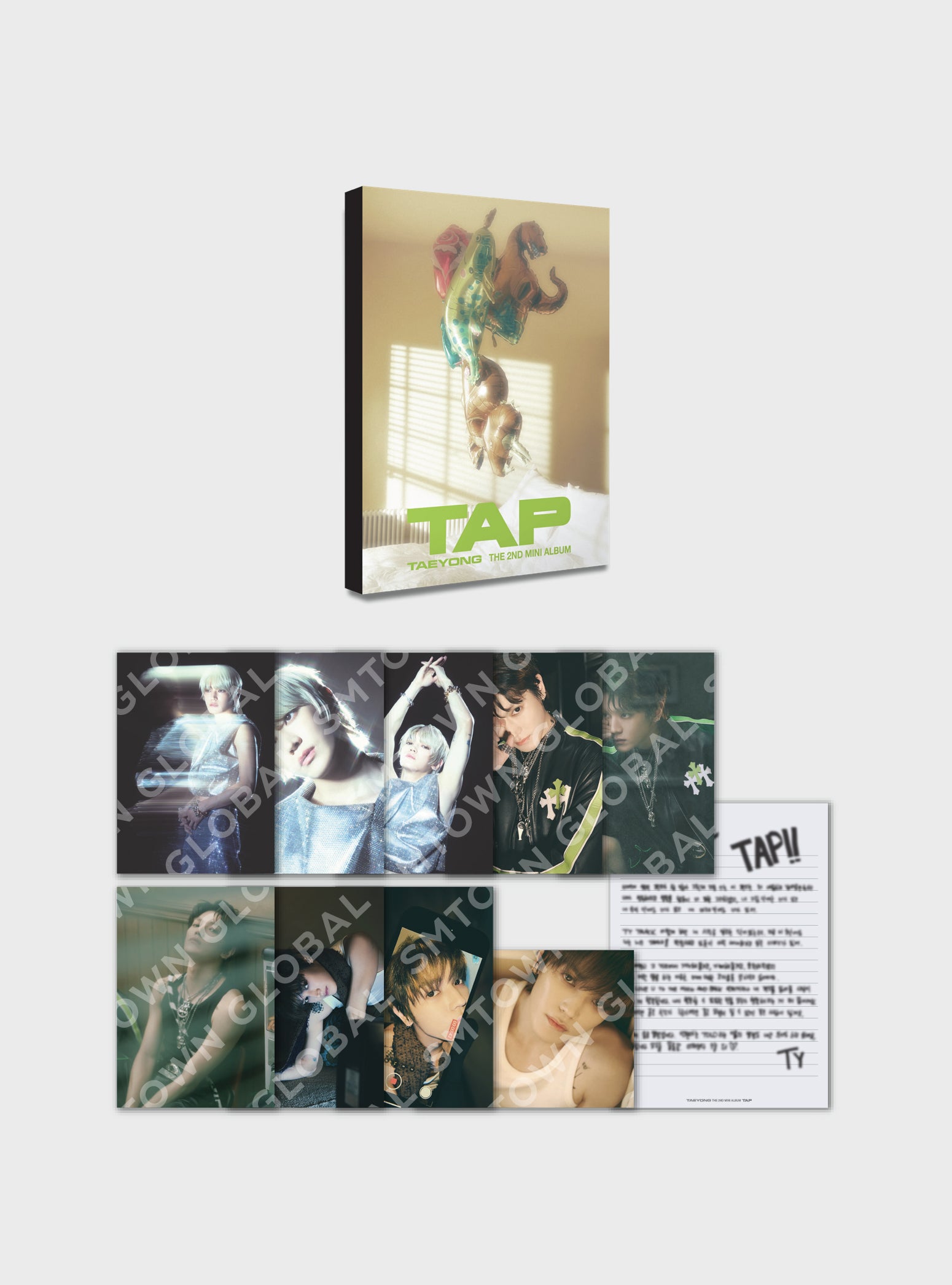 POSTCARD SET - TAEYONG 'TAP - The 2nd Mini Album' MD