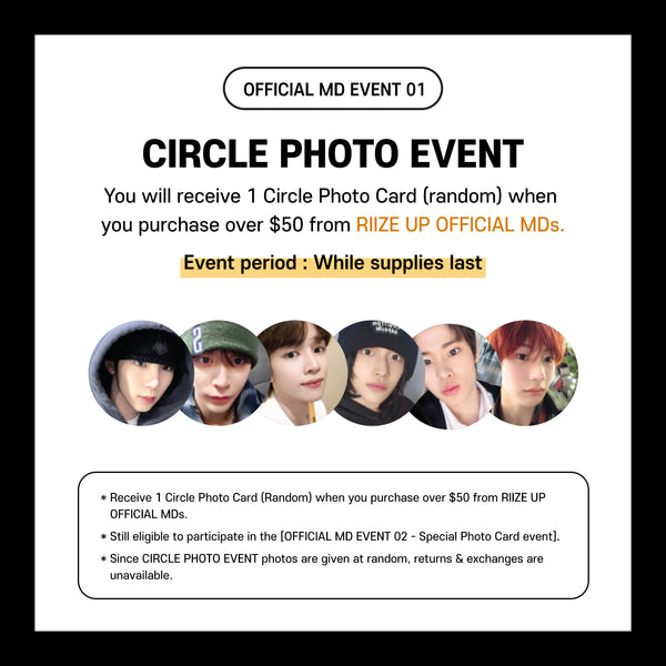 MINI FAN + PHOTO SET  - 2024 RIIZE 'RIIZE UP' POP-UP MD