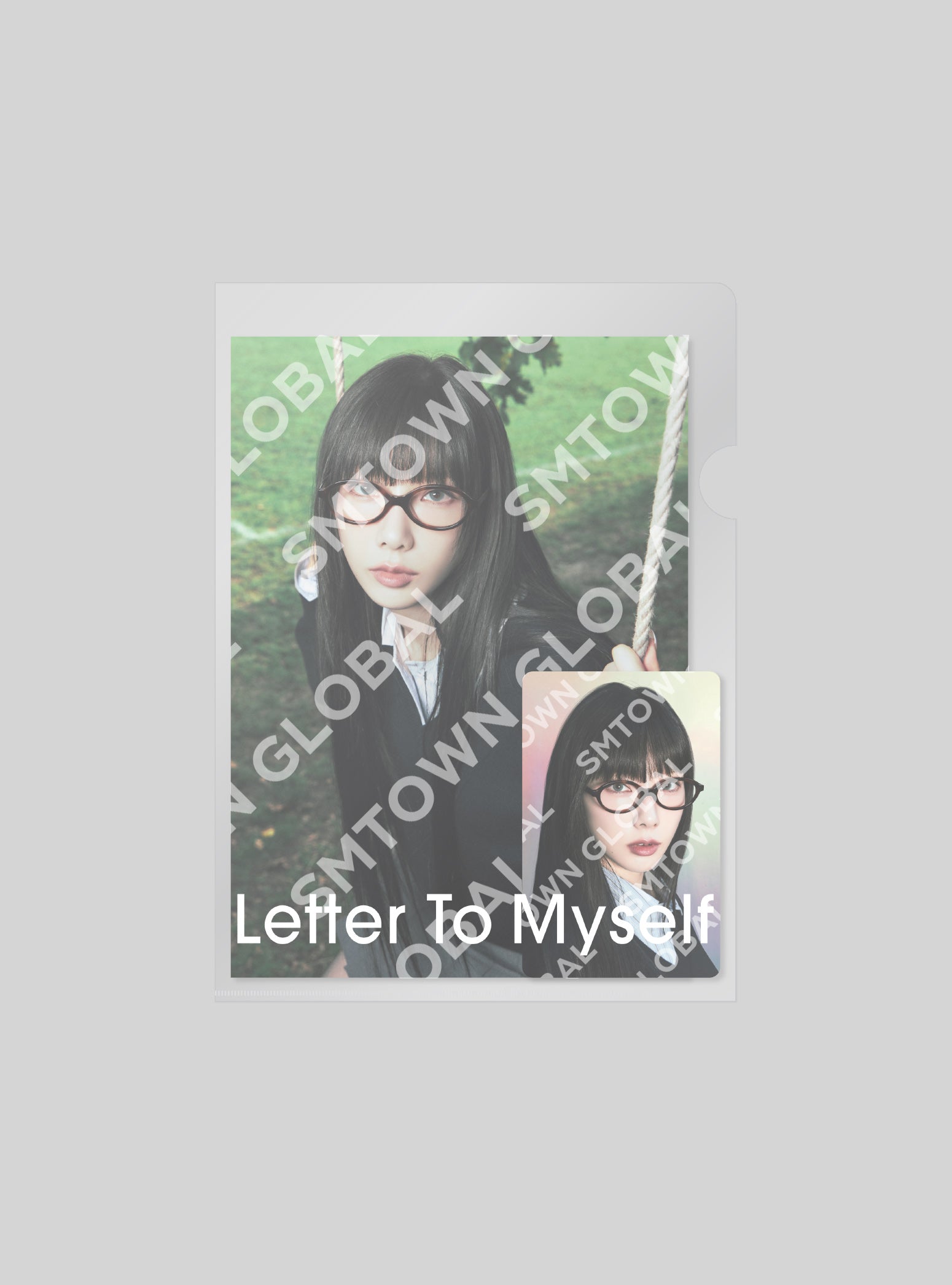 POSTCARD + HOLOGRAM PHOTO CARD SET - TAEYEON 'Letter To Myself - The 6th Mini Album' MD