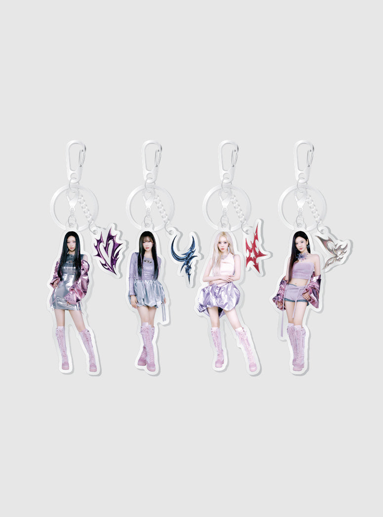 ACRYLIC KEY RING - aespa 'Armageddon : The Mystery Circle' POP-UP MD