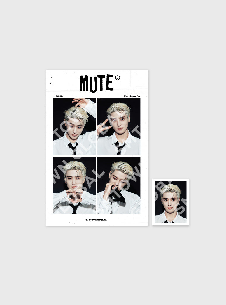 ID PHOTO + 4 CUT PHOTO SET- 2024 JAEHYUN FAN-CON <Mute> MD