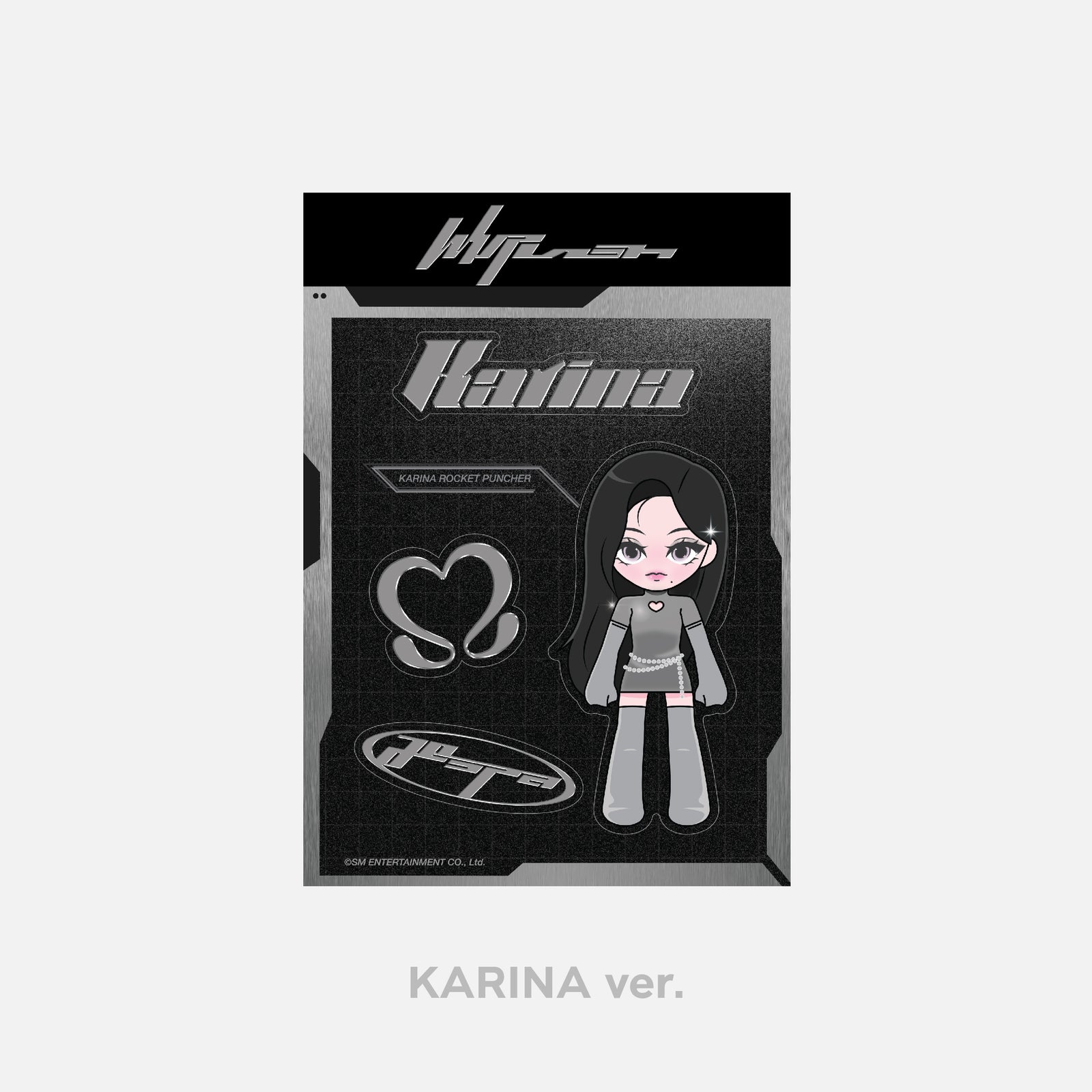 DECO STICKER aespa WEEK Whiplash_mood POPUP MD SMTOWN GLOBAL SHOP