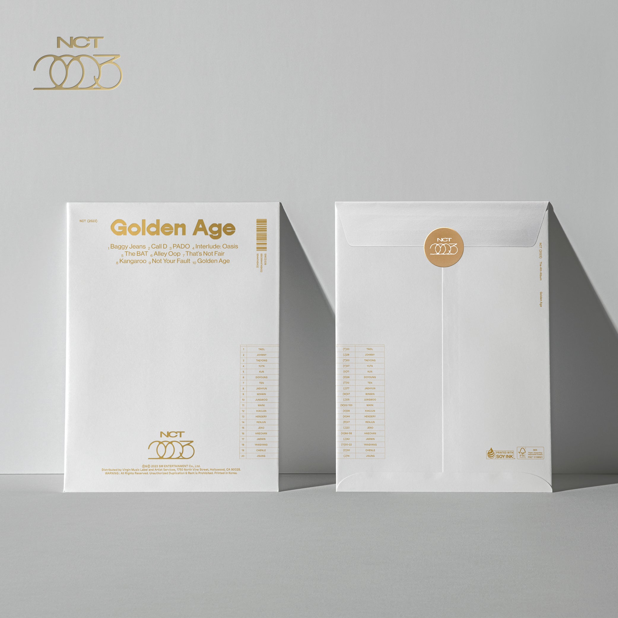 The 4th Album 'THE GOLDEN AGE' (Photobook ver.) (Collecting Ver.) - Random Member