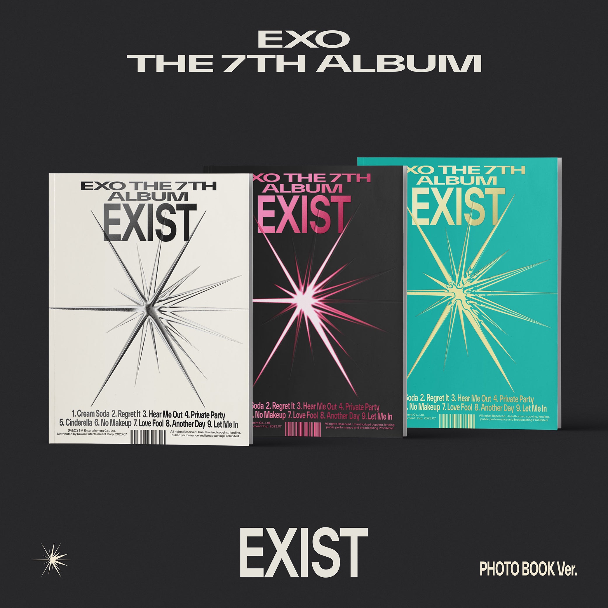The 7th Album 'EXIST' (Photo Book Ver.) - Random