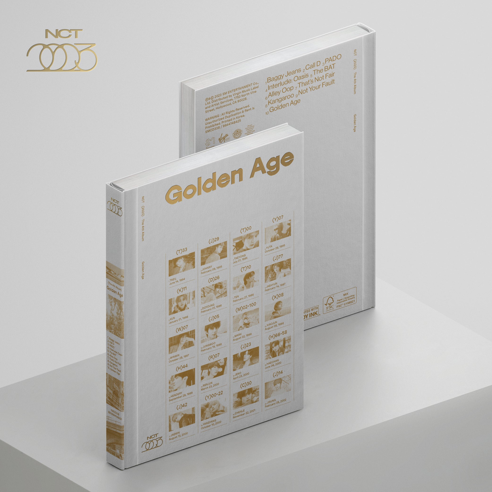 The 4th Album 'THE GOLDEN AGE' (Photobook ver.) (Archiving Ver.) - Group